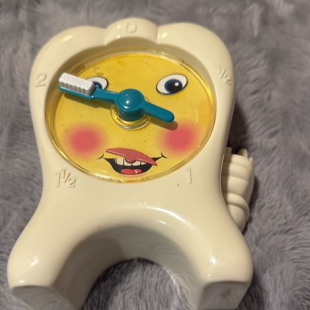 Vintage Denny The Dental Care Teacher Time by Nursery Needs 1996 toothbrush